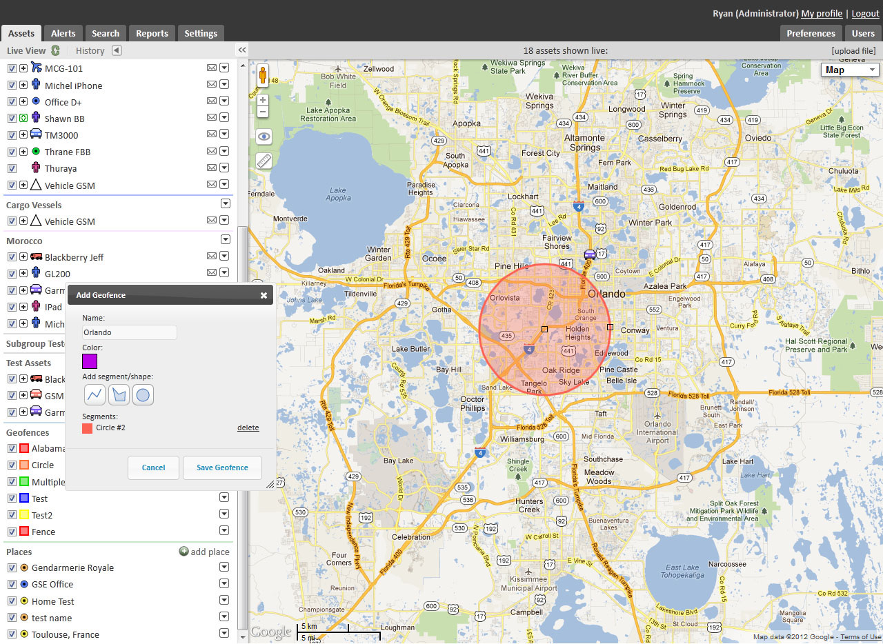 Create Geofence 14
